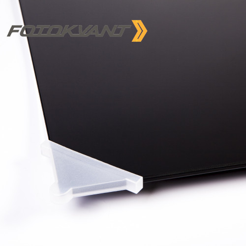 Fotokvant (840406) GLB-6060-B фон стеклянный зеркальный черный 60х60 см