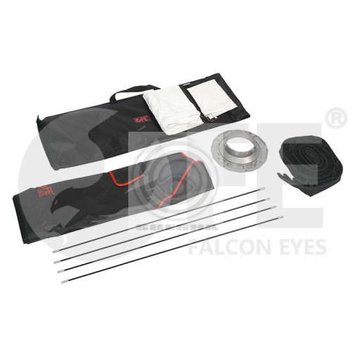 Софтбокс Falcon Eyes SBQ-9090 BW жаропрочный с сотовой насадкой