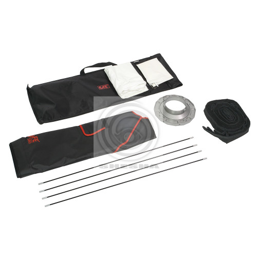 Софтбокс Falcon Eyes SBQ-9090 BW жаропрочный с сотовой насадкой