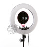 QZSD Q14+186 KIT BLACK кольцевой свет со стойкой черный