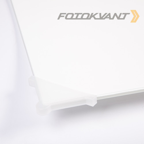 Fotokvant (840403) GLB-6060-W фон стеклянный зеркальный белый 60х60 см
