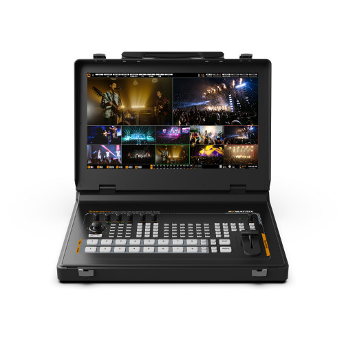 Видеомикшер-стример AVMATRIX Shark S8X PLUS портативный 8CH SDI, HDMI, USB, LAN
