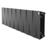 Радиатор биметаллический Royal Thermo PianoForte 300 Чёрный - 16 секц. PianoForte 300