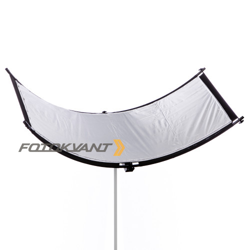 Fotokvant RW-105260S светоотражатель полукруглый 3 в 1 размером 105х260 см на каркасе