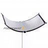 Fotokvant RW-105260S светоотражатель полукруглый 3 в 1 размером 105х260 см на каркасе