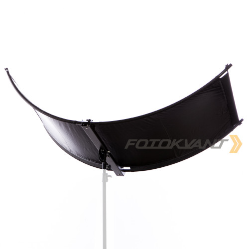 Fotokvant RW-105260S светоотражатель полукруглый 3 в 1 размером 105х260 см на каркасе