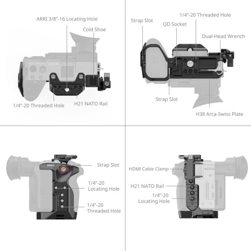 Клетка SmallRig 5588 Kit для Sony FX2