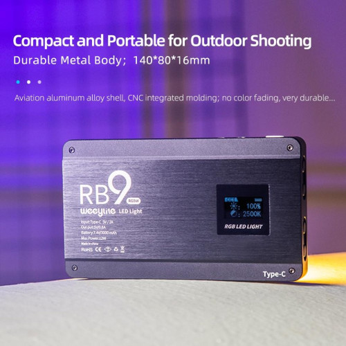 Осветитель Weeylite RB9 RGB