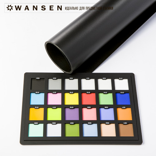 Wansen PB-1020 фон пластиковый черный 1х2 м