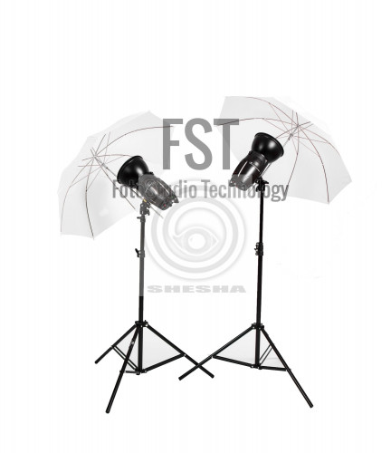 Комплект импульсного света FST E-250 Umbrella Kit