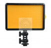 Grifon LED-осветитель LED-308C для фотокамеры (308 диодов), дисплей, пульт дистанционного управления, Т=3300-5600К