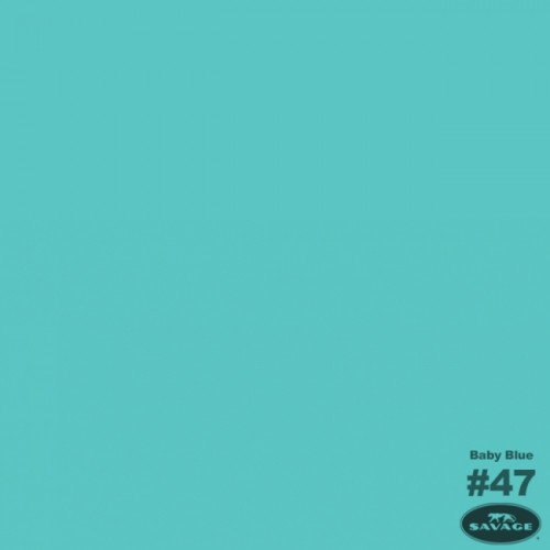 Savage (47-1253) Baby Blue фон бумажный 1,35x11 м голубой
