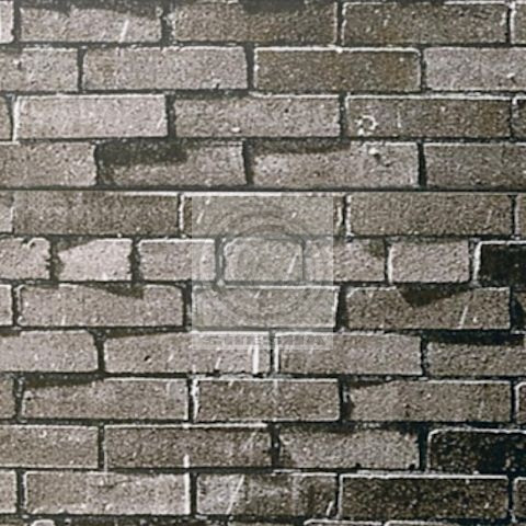 Ella Bella COROBUFF BROWN BRICK (13160) фон бумажный объемный коричневый кирпич 120х190 см