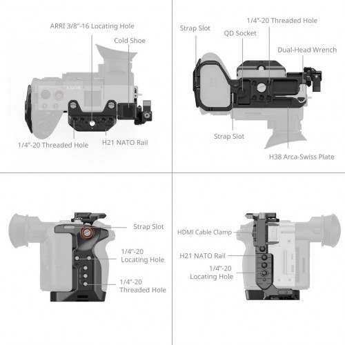 Клетка SmallRig 5590 Advanced Kit для Sony FX2