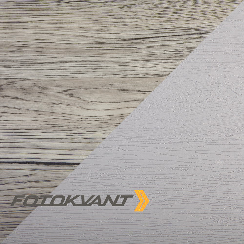 Fotokvant (840287) PBT-6060-AW двусторонний пластиковый фон с текстурой дерева ясень и дерева белый