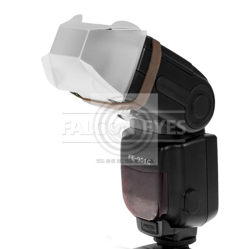 Отражатель Falcon Eyes SR-CA kit с рассеив. и сот. нас. для накамер. вспышки
