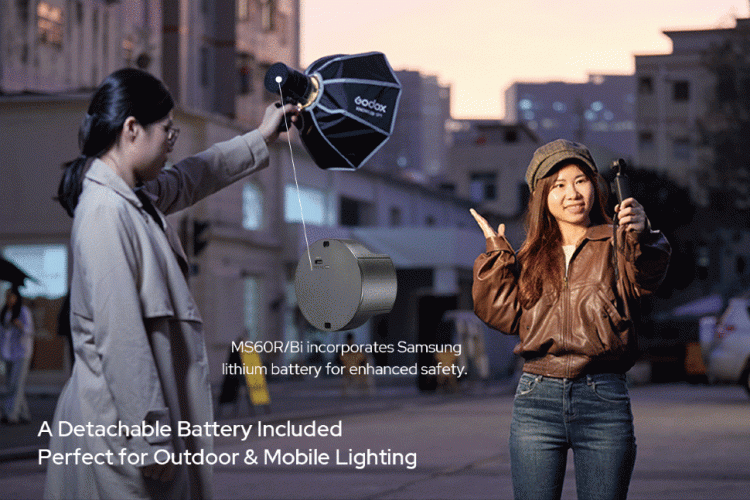 Осветитель Godox Knowled MS60Bi