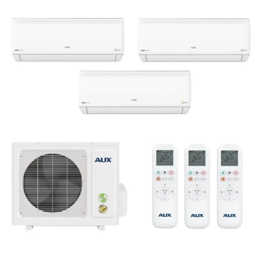 Мульти сплит система на 3 комнаты Aux AM3-H21/4DR2 / AMWM-H07\4R2(J) - 3шт. Комплект AUX