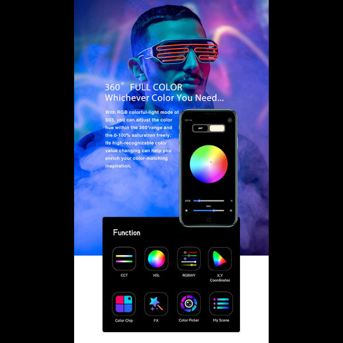 Осветитель Weeylite S03 Синий