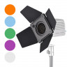 Кашетирующие шторки NiceFoto SN-33 Mini Bowens