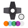 Кашетирующие шторки NiceFoto SN-33 Mini Bowens