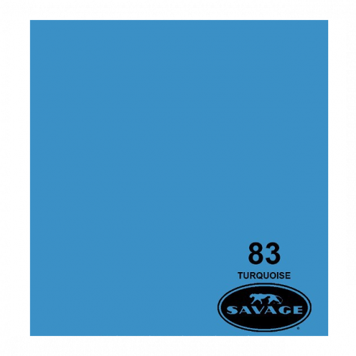 Savage (83-12) Turquoise фон бумажный 2,7x11 м бирюзовый