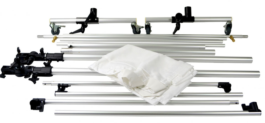 Grifon Светоотражающая панель RR-1520T (белая), 150х200-250см, на колёсиках