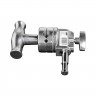 Головка KUPO KCP-210 2-1/2" GRIP HEAD WITH FIXED BABY PIN SILVER