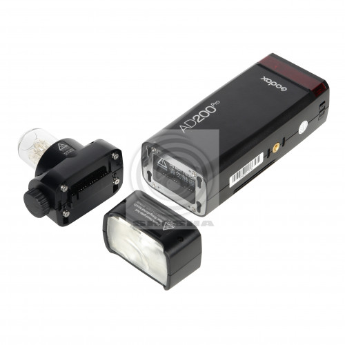 Вспышка аккумуляторная Godox Witstro AD200Pro (со шторками BD-07)