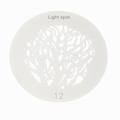 Fotokvant GMA-12-66 Gobo mask Light spot маска гобо 66 мм