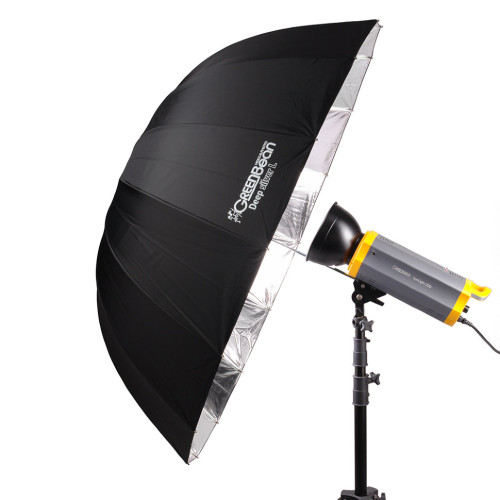 Зонт GreenBean Deep silver L (130 cm)