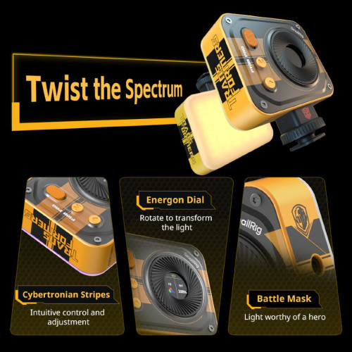 Осветитель SmallRig Vibe P108 Pro “BumbleBee Edition”