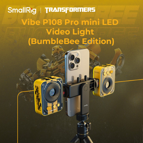 Осветитель SmallRig Vibe P108 Pro “BumbleBee Edition”