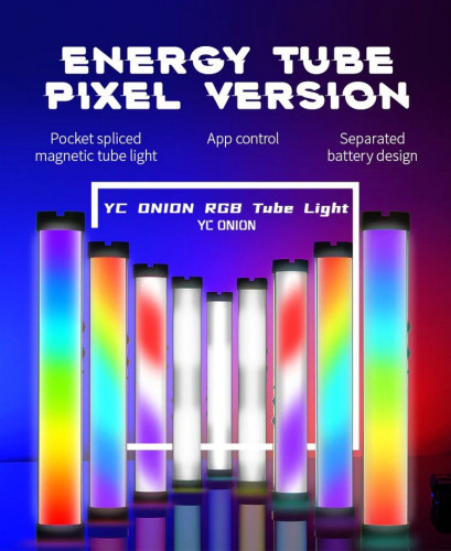 Осветитель YC Onion ENERGY TUBE Pixel Version + Honeycomb + Grid