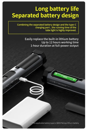 Осветитель YC Onion ENERGY TUBE Pixel Version + Honeycomb + Grid