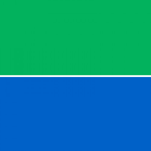 Fotokvant BG-2424 Blue Green фон тканевый складной синий-зеленый хромакей 2.4х2.4 м