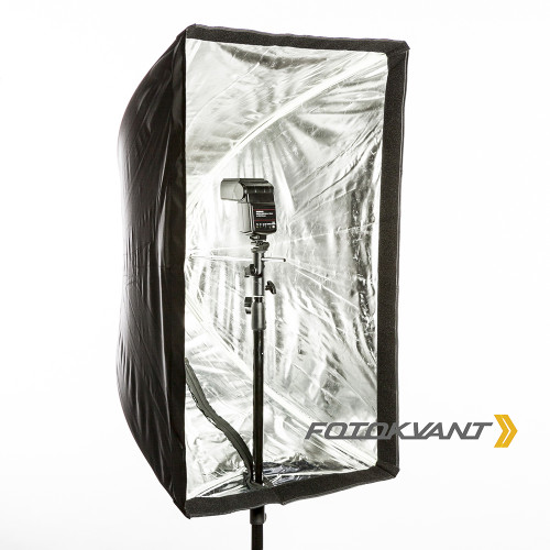 Fotokvant U-6090SO комбинированный зонт-софтбокс 60x90 см