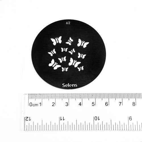Selens 841752 Gobo-62 маска гобо 62 металлическая 58 мм бабочки