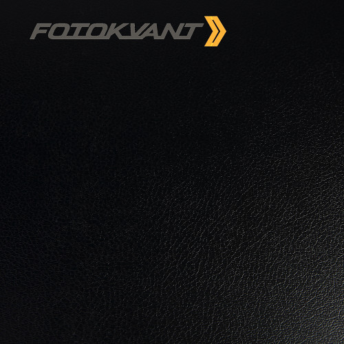 Fotokvant (840467) PBT-6060-BW двусторонний пластиковый фон с текстурой черная кожа и белая кожа