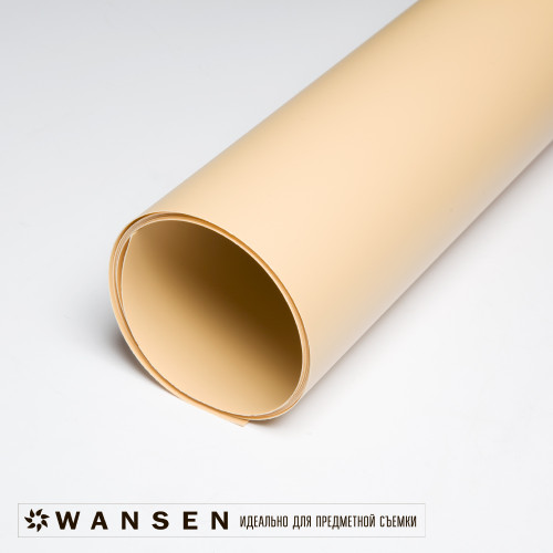 Wansen PB-1220 фон пластиковый светлая охра 1,2х2 м