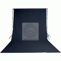 Черный тканевый фон SHESHA 2.7х5м