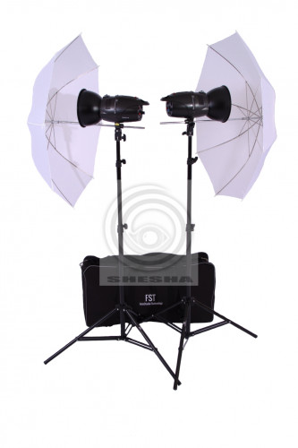 Комплект импульсного света FST E-180 Umbrella Kit