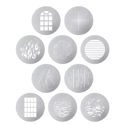 Комплект масок Aputure Spotlight Max 10-Piece Gobo Kit (Size A)