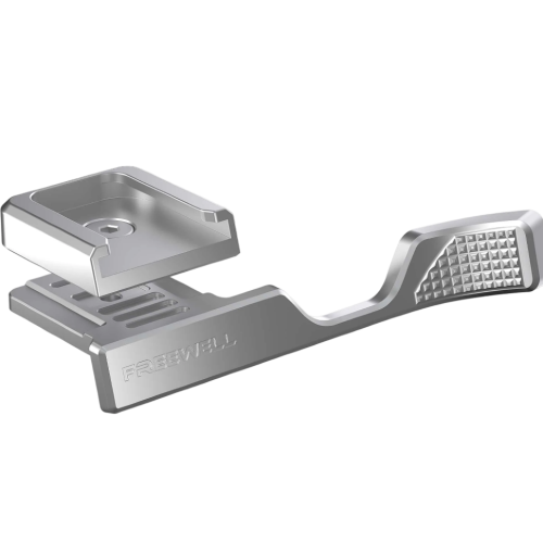 Упор для большого пальца Freewell Thumb Grip + Сold shoe для Fujifilm X100VI Серебро