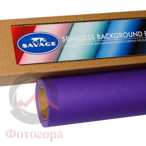 Savage (62-1253) Purple фон бумажный 1,35x11 м фиолетовый