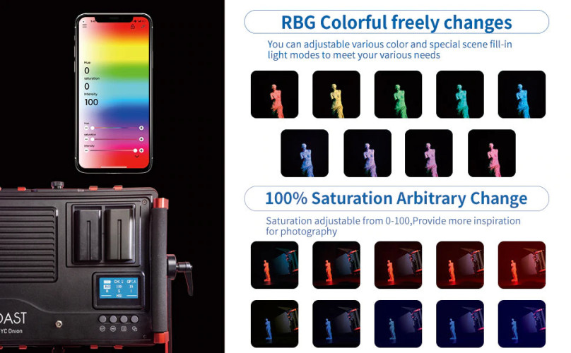 Осветитель YC Onion TOAST RGB (pro)