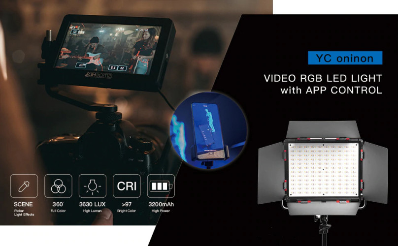 Осветитель YC Onion TOAST RGB (pro)