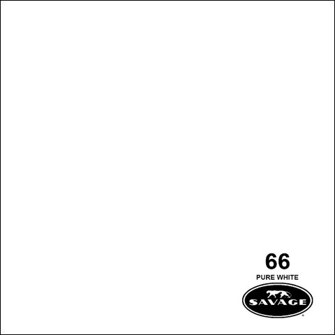 Savage (66-1253) Pure White фон бумажный 1,35x11 м чисто белый