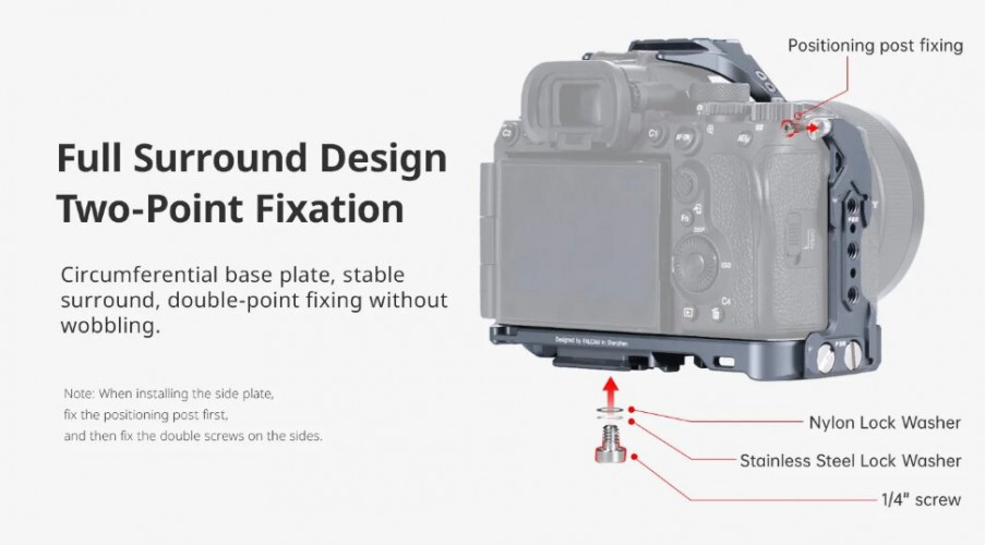 Клетка Falcam QR Camera Cage Basic Kit для Sony A7RV/A7IV/A1