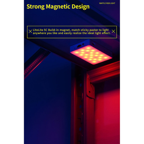 Осветитель YC Onion WAFFLE PRO RGB Чёрный